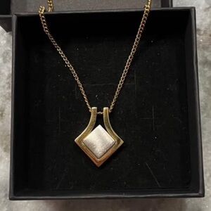 Trifari necklace, gold tone